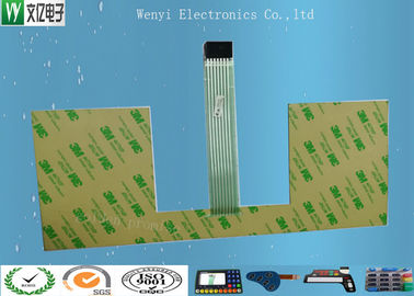멤브레인 스위치, 맞춘 얇은막 스위치 패드를 엠보싱 처리하는 FPC 3 키