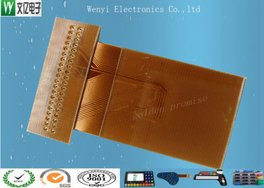 PI 보강재 FR4 엄밀한 코드 회로 가동 가능한 인쇄된 회로 영화 0.27mm -0.36mm 간격