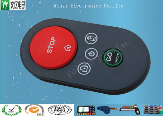 P+R 키 실리콘 고무 키보드 40도