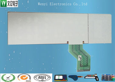 2.54mm 피치 Polydome 돋을새김 막 스위치 ZIF Wirelead Nikto Backahesive