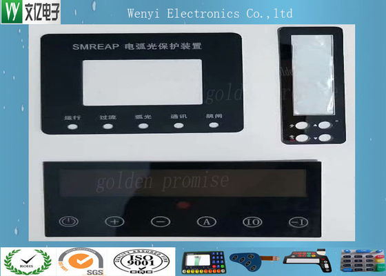 0.2mm 간격 PC 또는 아크릴 오바레이 빠른 응답 기능 막 스위치