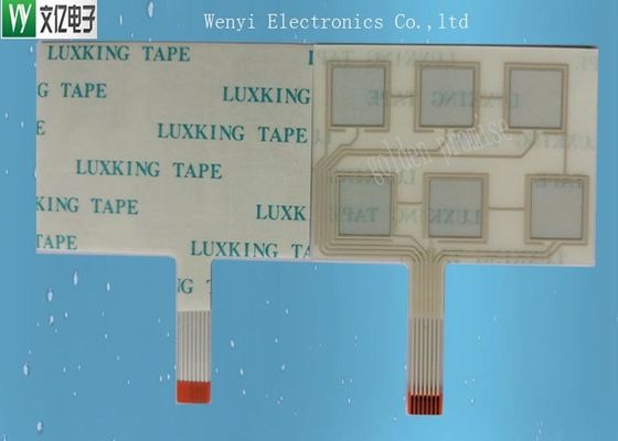 엄격한 FPC 전기 용량 터치 회로, V150 고운 조직 Pcb 멤 브레인 키보드
